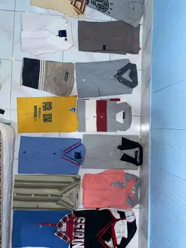 Dijual baju, kemeja dan kaos Pria