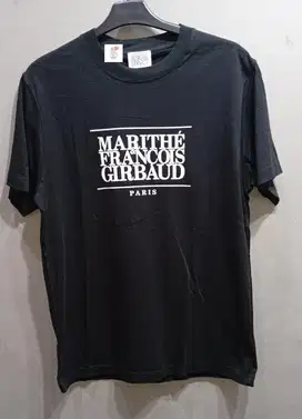 MARTHIE FRANCOIS GIRBAUD CLASSIC LOGO TEE BLACK