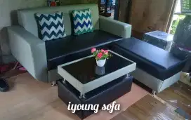 Sofa baru malis + box panjang