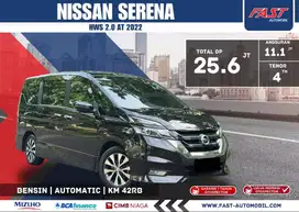 DP 25JT NISSAN SERENA HWS 2022 2.0 AT KM.42RB & PAJAK PANJANG #F5ST