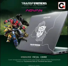 Laptop Advan TBOOK Tranformer Ram 4 SSD 128 baru segel dus ya murmer