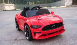 Mainan mobil aki anak merk Paso Model GT Mustang