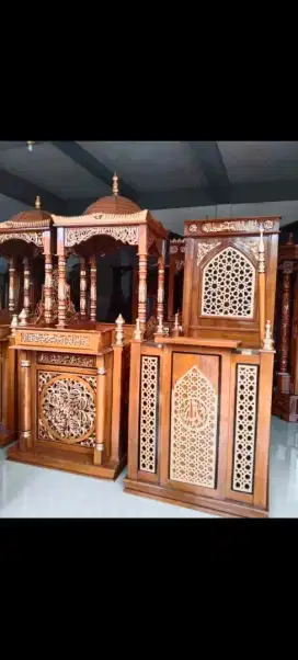 Jual mimbar masjid jati