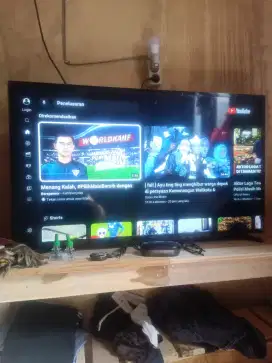 Jual tv Samsung 43in lengkap dengan kardus dan remot