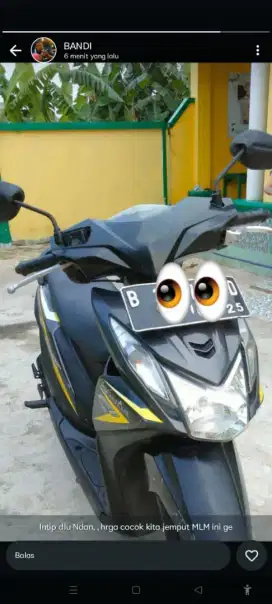 Jual motor beat 2014