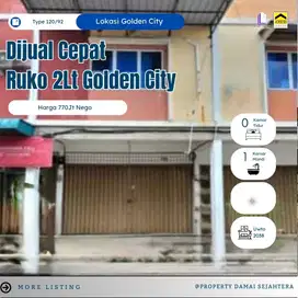 Dijual Ruko 2 Lantai Golden City Bengkong