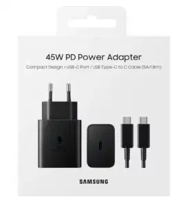 Charger Samsung Super Fast Charging 2.0 45W ORI 100% USB C TO C