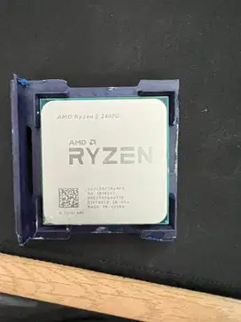 RYZEN 5 2400G with radeon grapics