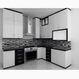 KITCHEN SET MINIMALIS HPL CUSTOM