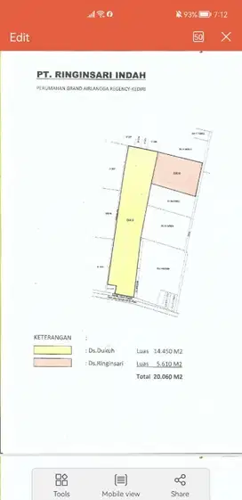 dijual tanah untuk perumahan sudah pecah sudah urug