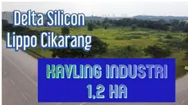 Kavling Industri Delta Silicon 8 Lippo Cikarang Dijual Cepat