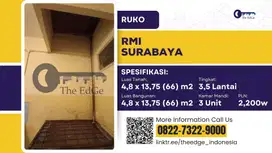 Turun Harga  Jual Ruko RMI Ngagel Surabaya - The EdGe