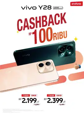 Extra Cashback Vivo Y28