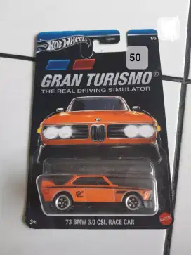 Hot Wheels 73 BMW 3.0 CSL Race Car Gran Turismo Orange