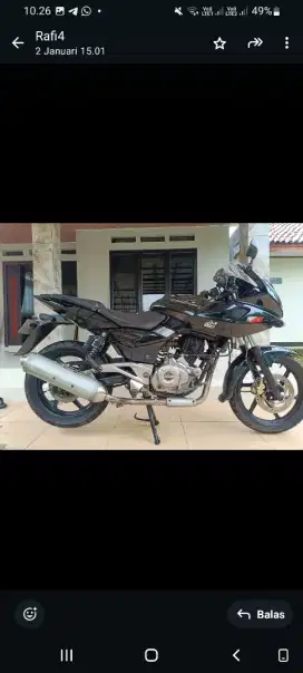 DiJual Bajaj Pulsar 220 tahun 2012