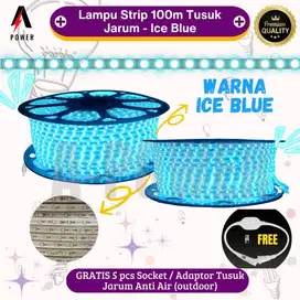 Lampu LED Strip Selang 5050 - 100m (Ice Blue)