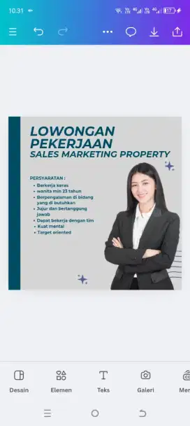 Lowongan sales marketing