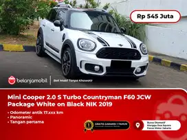 [KM 17RB] Minicooper Mini Cooper 2.0 S Turbo Countryman White 2019/202