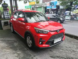 Raize G 1,2 cvt 2023 km 7rb an, Merah, Automatic