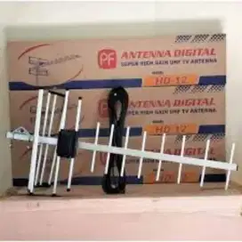 Antena digital, Parabola, bracket TV plus pasang