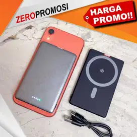 Wireless Magnetic Powerbank 5000 mAh PW50MT01 untuk promosi