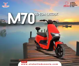 SEPEDA LISTRIK UWINFLY M70 ( CASH & KREDIT )