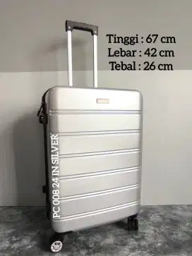 Koper PC, koper polo fiber 24 in, koper hardcase, anti pecah