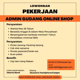 Admin Gudang Online Shop