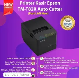 PRINTER EPSON THERMAL TM T82X AUTO CUTTER