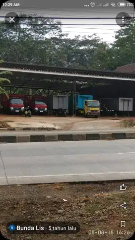 tanah darat padat keras di Pantura batang