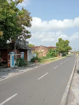 tanah komersial tepi jalan