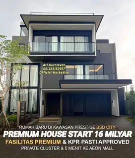 Last PREMIUM HOME Bsd city SINARMASLAND Layton at NAVAPARK All Marmer!