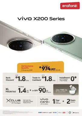 PO VIVO X200 Banyak benefit nya