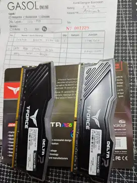 RAM TForce Delta RGB 32gb DDR4 3600 Mhz Up too