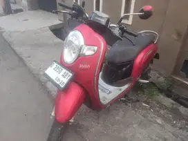 Scoopy stylish 2018 merah