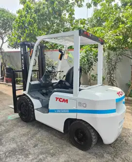 Forklift TCM 3 Ton,Tiang 3 Meter,Manual,Mesin Isuzu C240,Tahun 2016