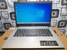 Laptop Acer Aspire 5 Core i3 SSD slim bazelless siap pakai