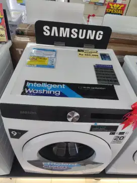 Cicilan Bunga 1,77% Mesin Cuci Samsung 9Kg Inverter