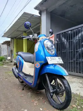 Honda scopy 2014 blue