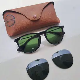 kacamata Ray-Ban erika kaca hijau