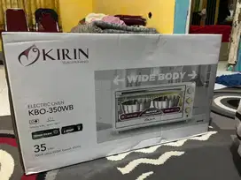 oven listrik baru belum terpakai