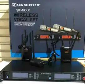 mic wireless SENNHEISER SKM9000 2BH CLIP ON + 2BH HEADSET free koper