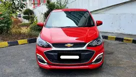 km27ribu chevrolet spark premier 2019 pakai 2020 merah