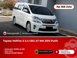 [ WELCAB ] Toyota Vellfire Welcab (KURSI RODA) Z 2.4 CBU AT Putih 2013