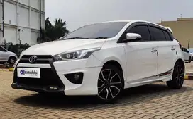 KILOMETER RENDAH TDP 9,JT Toyota Yaris 1.5 S Bensin-MT Putih 2017