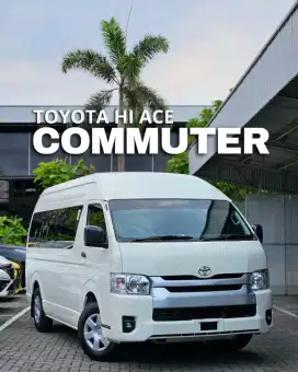 Toyota Hiace Commuter Manual putih 2024