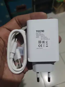 Flash Charger ori cabutan/bawaan tecno pova 33watt