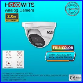 full color cctv 2mp