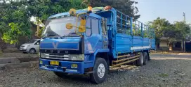 Truk Mitsubishi Fuso FU418U 6D22 Tronton Three-way 1997