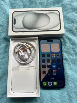 iPhone 15 Plus 128GB Black iBox BH 94% Garansi Juni 2025 Bisa TT